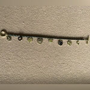 LOFT GOLD TONED WITH VINYL BRACELET